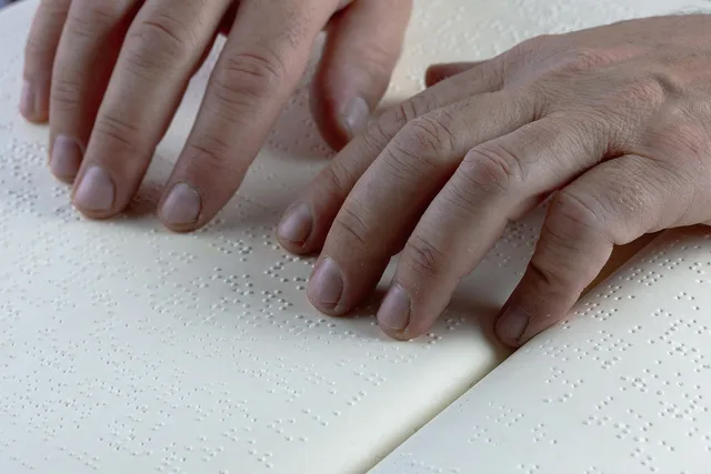 braille, hands, keys, read, visually impaired, touch, feel, storiesofdiversity, braille, braille, braille, braille, braille. ADA Sign Requirements: What to Check Before a US Sign Shop Quote