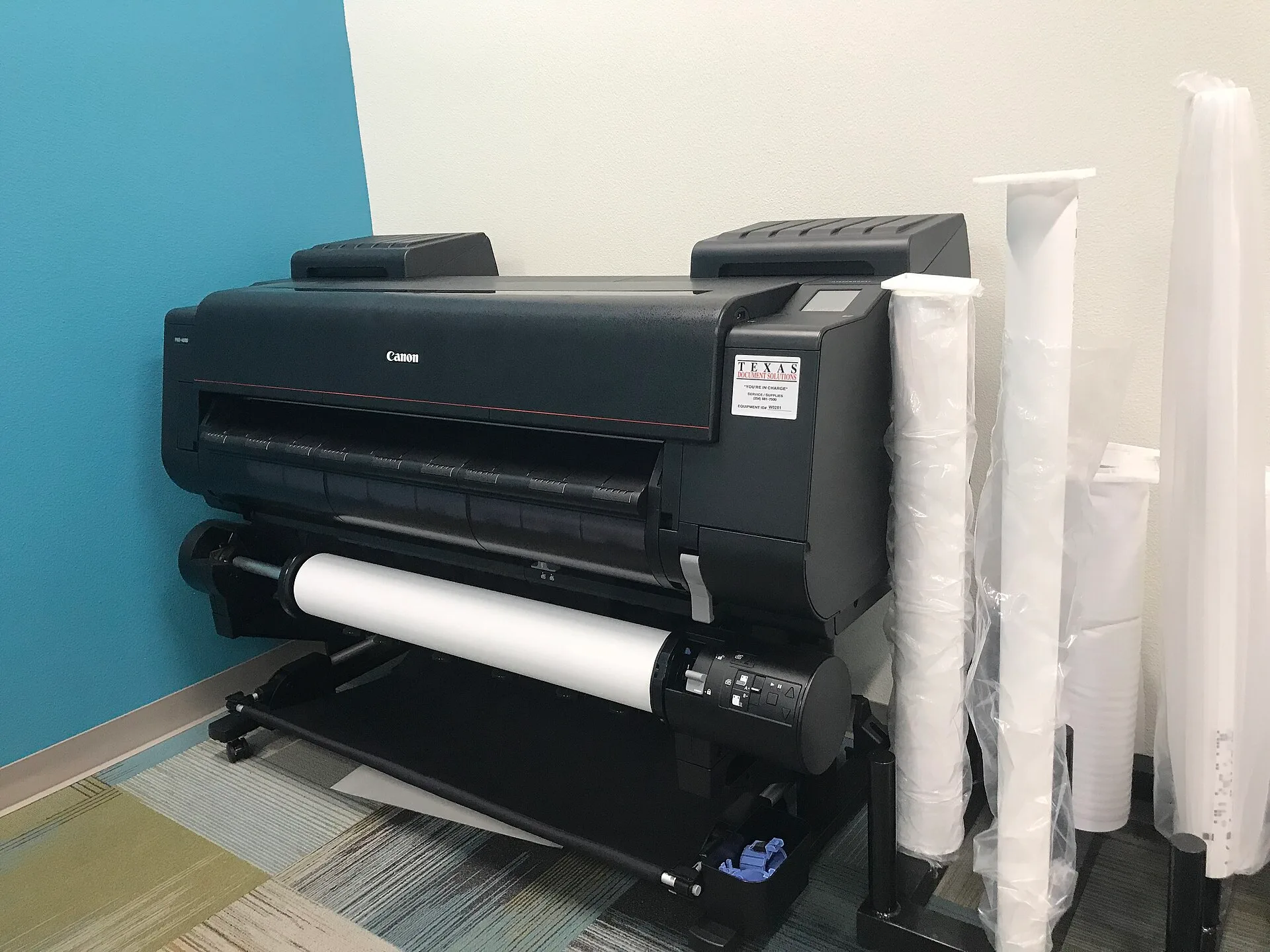 Large Format Printer for Public & Staff Use. Sign shop equipment checklist from the ground up